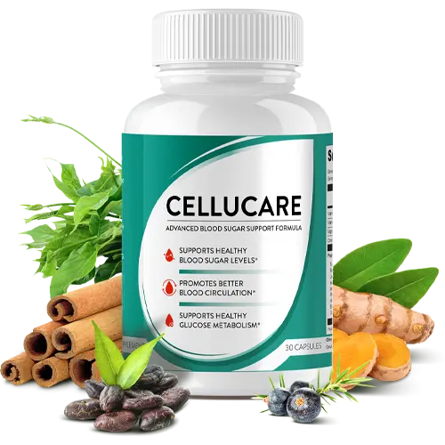 CelluCare supplement bottle